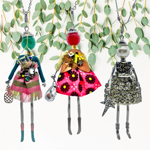 French Doll Necklaces