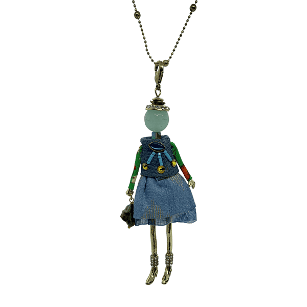 Claire French Doll Necklace